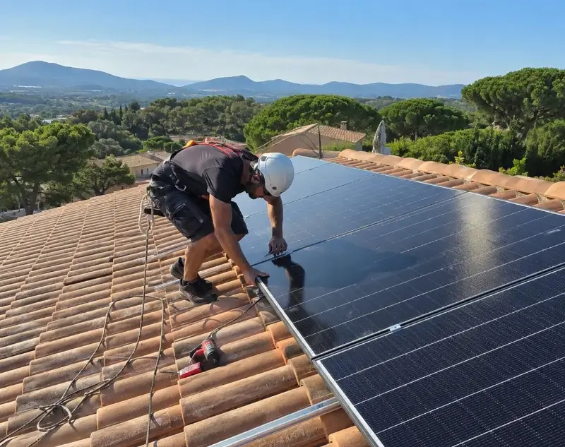 Installateur panneaux solaires Manduel — pose photovoltaïque sur toiture