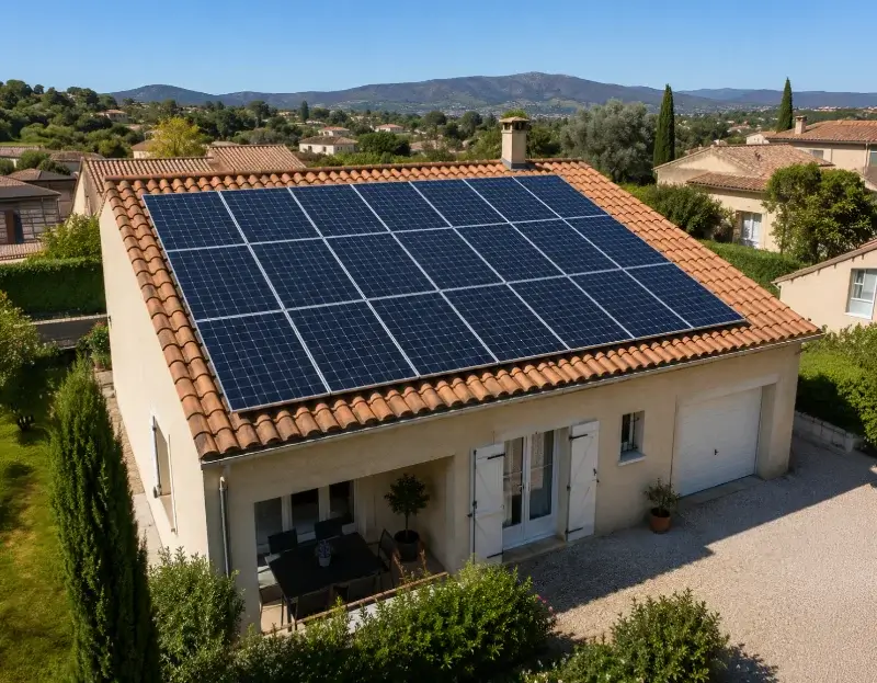 Prime à l'autoconsommation panneaux solaires Manduel — aide financière de l'État